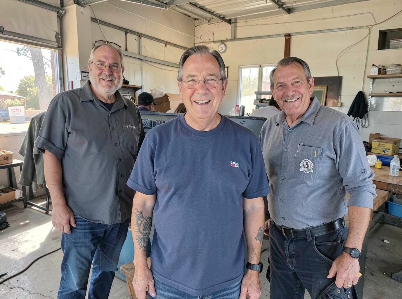The Fresno Dumpster Rental Pros team at work in Fresno