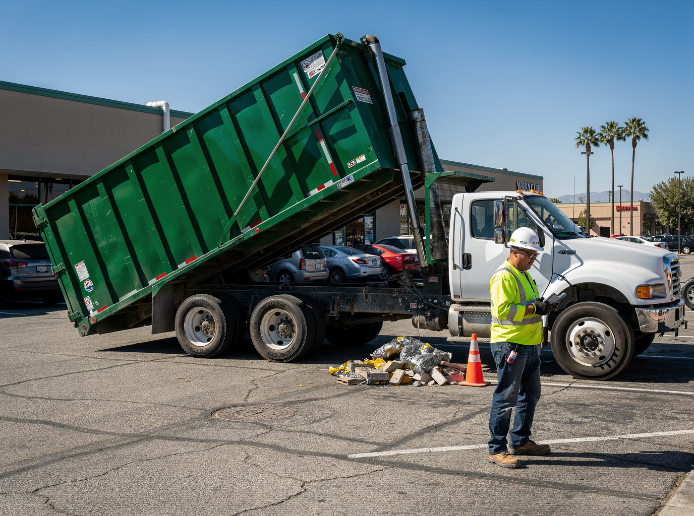 Commercial Dumpster Rental in Fresno