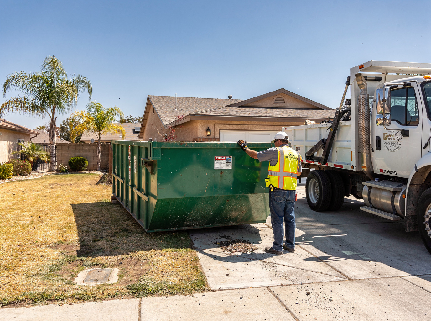 Residential Dumpster Rental in Fresno