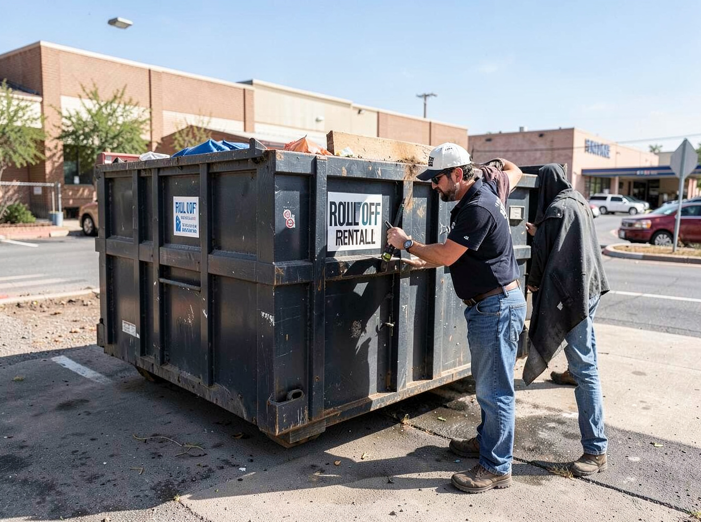 Roll Off Dumpster Rental in Fresno